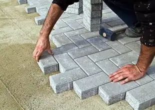Landscaping and patio installation in Reading Berkshire