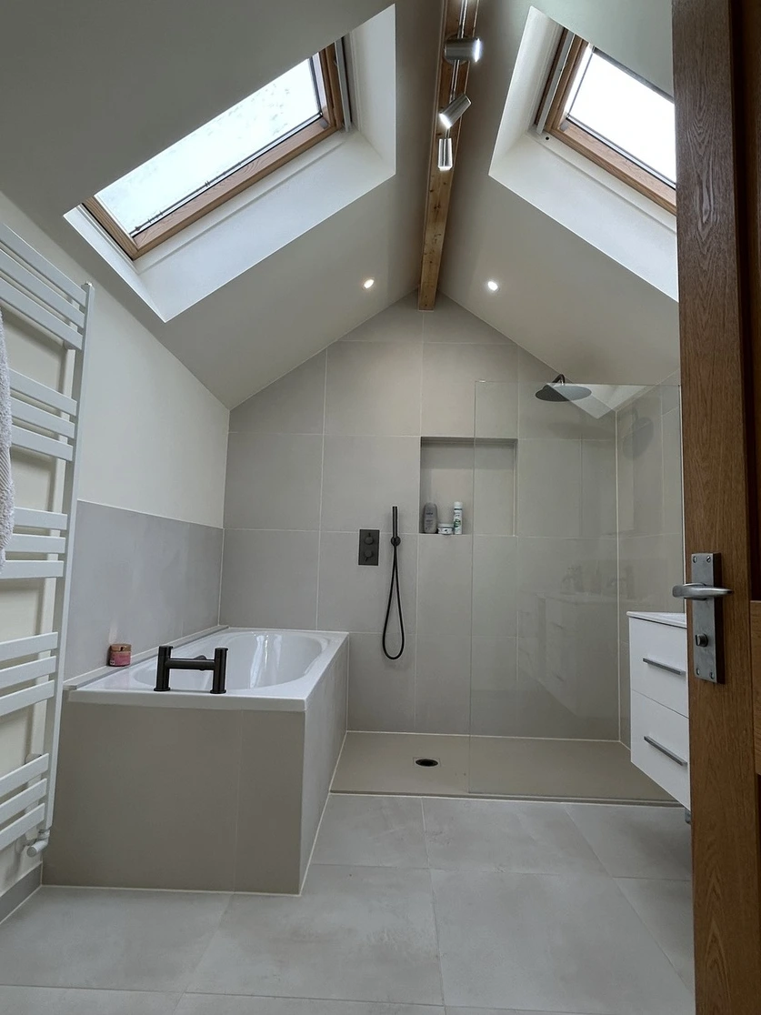 Dormer loft conversion project in Reading Berkshire