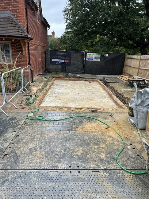 Double-storey house extension in Reading Berkshire
